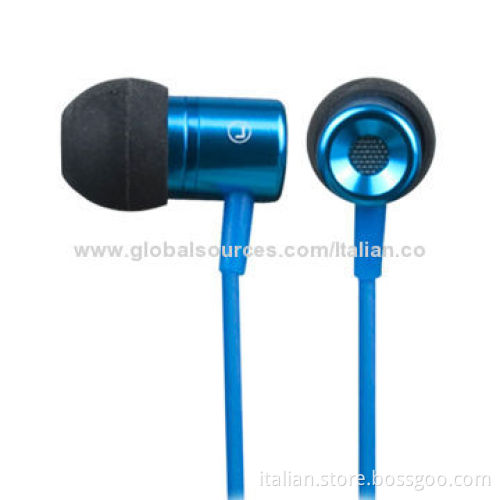 Fashion Metal Earphone with 20KHZ Frequency Response